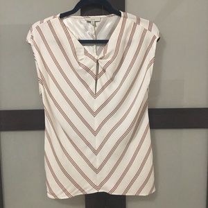 Joie Carsen Chevron Stripe Top.  Size XS